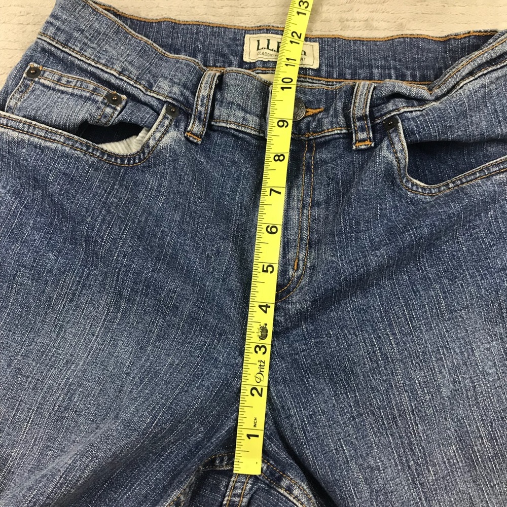 L.L. Bean Vintage Womens Capri Jeans - Classic Fit - Picture 5 of 7